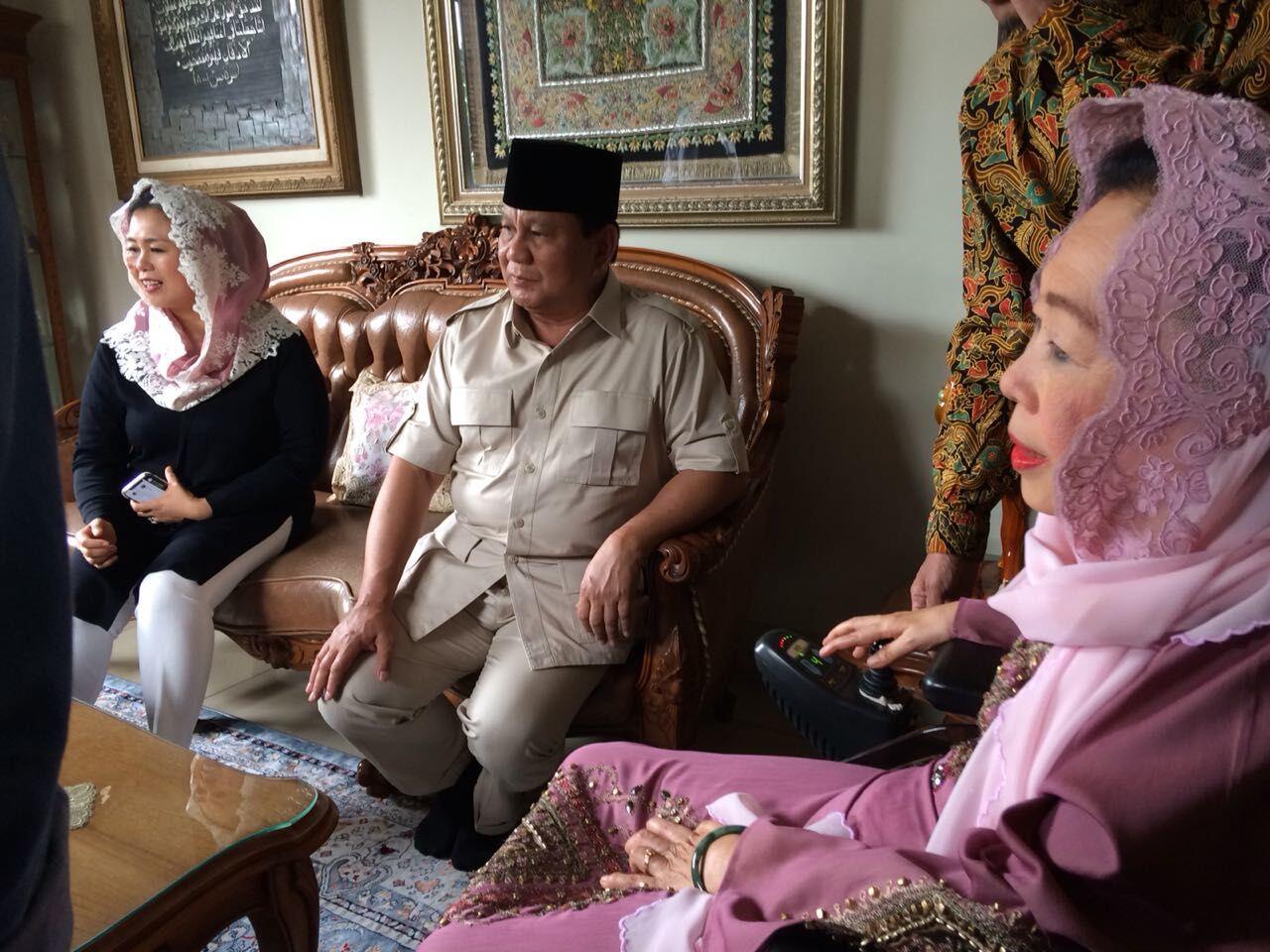 Kepada Prabowo, Sinta Bercerita Soal Kursi Bolong Gara-gara Gus Dur