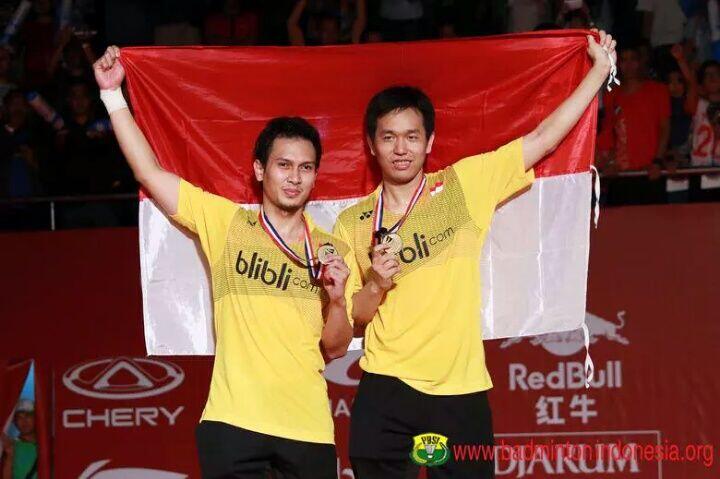 Japan Open 2018: Cedera Pinggang, Ahsan/Hendra WO