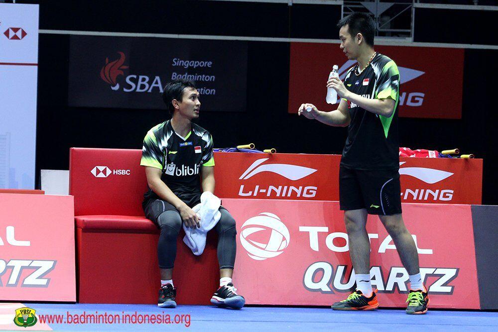 Japan Open 2018: Cedera Pinggang, Ahsan/Hendra WO