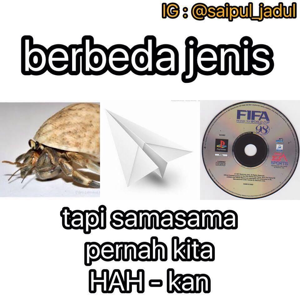 10 Meme Ilustrasi Kehidupan Generasi 90an, Lucu dan Bikin Rindu!
