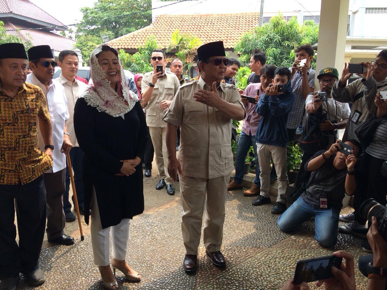 Bantah Usung Khilafah, Prabowo: Saya Pertaruhkan Nyawa untuk Pancasila