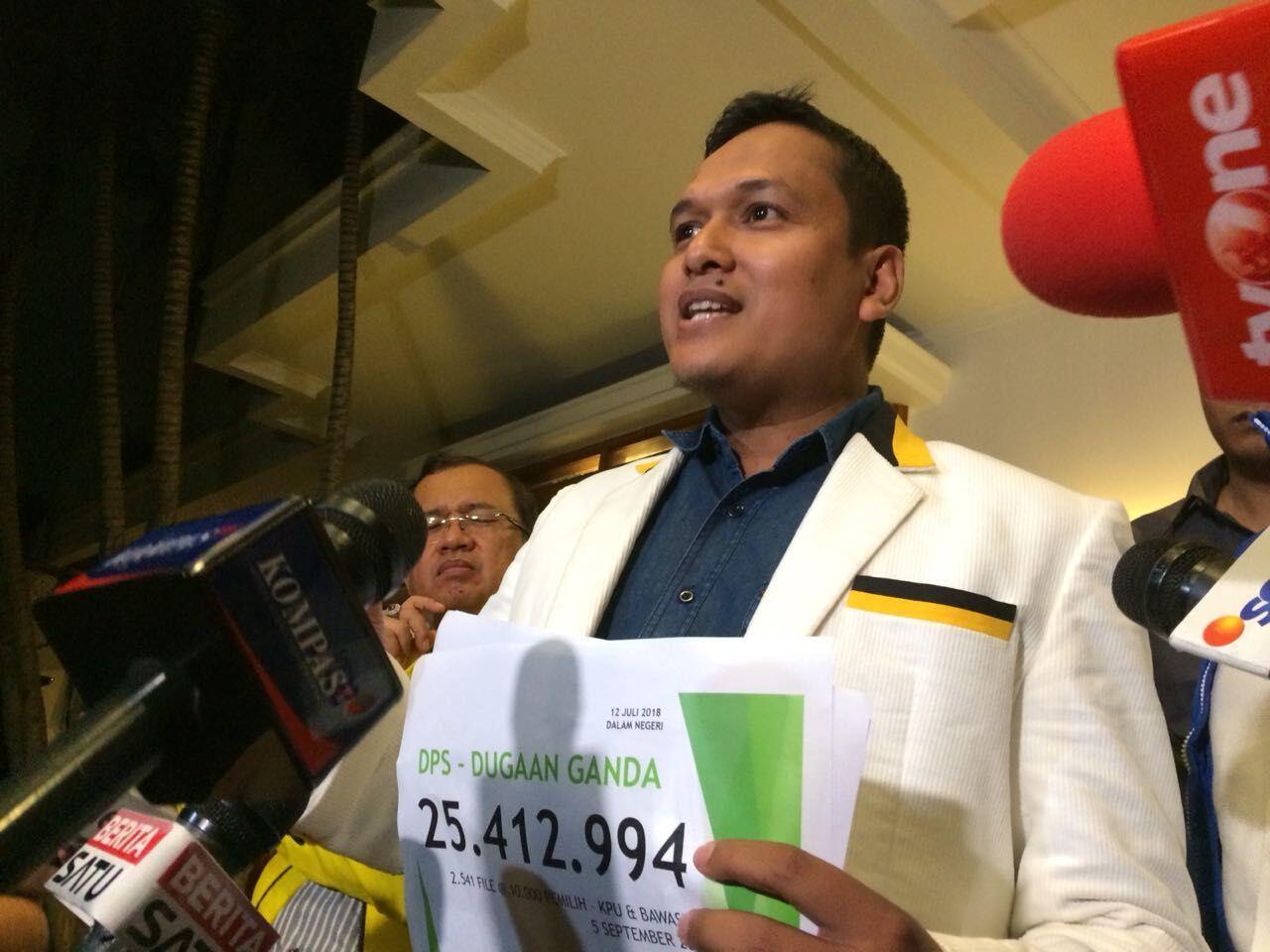 Pemilu 2019: Kubu Prabowo Klaim Temukan 8 Juta Pemilih Ganda