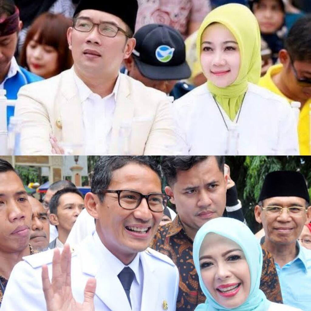 Saling Sindir Sahabat: Ridwan Kamil vs Sandiaga Uno