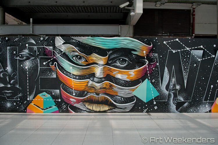 Berburu Street Art di Paris