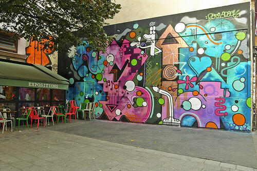 Berburu Street Art di Paris