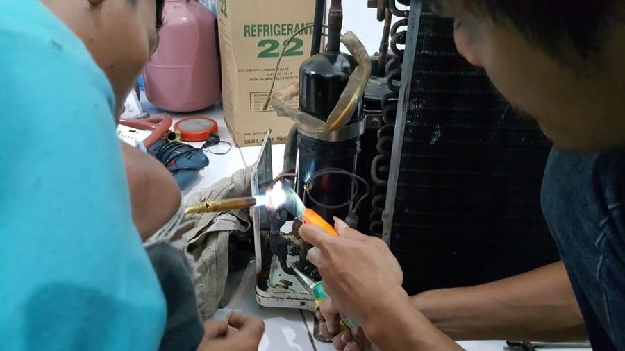 Solusi listrik suka jepret karena ac di nyalakan