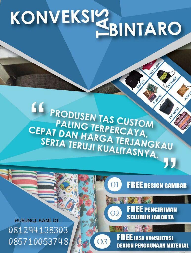 Tas Promosi, Paket seminar kit, Konveksi Tas, Konveksi Tas Bintaro
