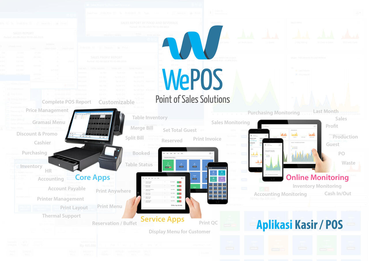 WePOS - Aplikasi Kasir/POS Gratis dan Handal