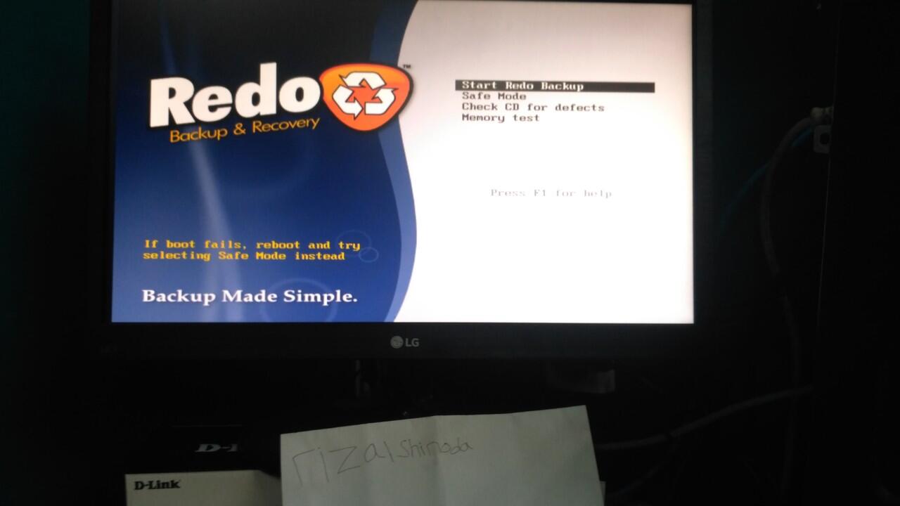 &#91;COC&#93; Amankan Sistem Anda Dengan Redo Backup #AslinyaLo