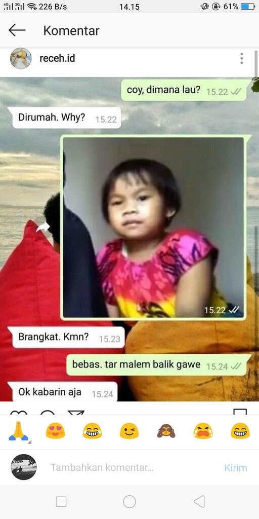 Ini nih chat pakai foto bocah yang lagi viral! &quot;Main Yuk&quot; 