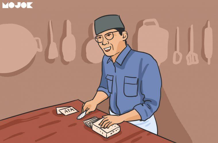 DEMI MEMBANTU PROGRAM SANDIAGA, SEORANG LELAKI TERBITKAN “TEMPE” SETIPIS KARTU ATM