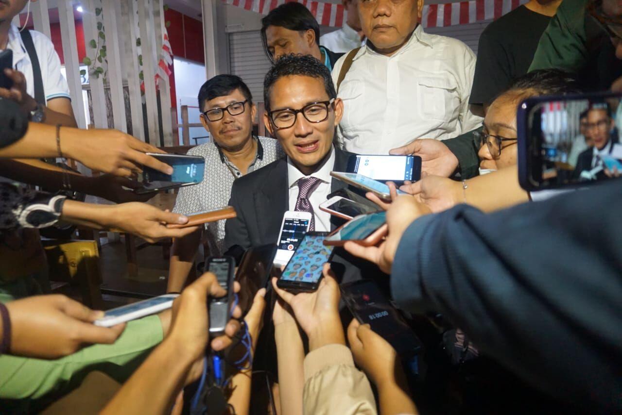 Sandiaga: Erick Thohir Nangis Saat Saya Ditunjuk Jadi Cawapres Prabowo