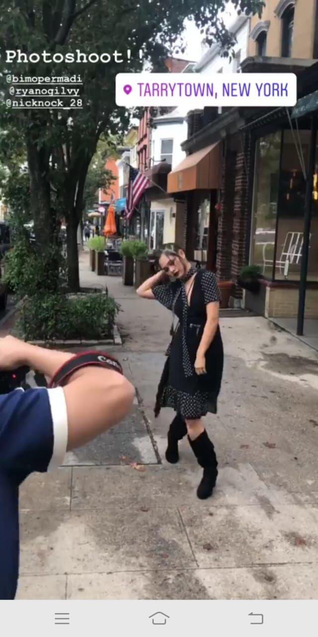 10 Gaya Cetar Andien di New York bak Masih Remaja!