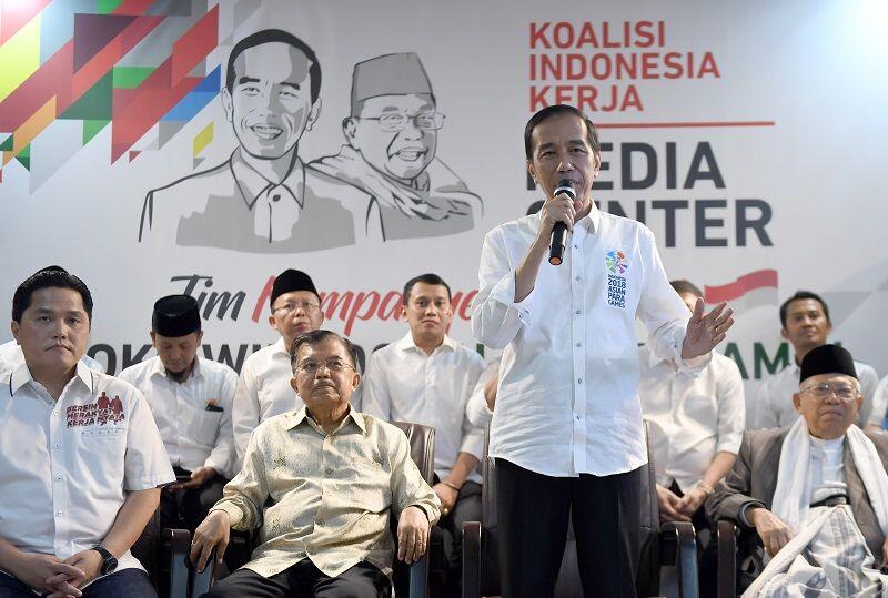Jokowi-Ma’ruf Sudah Bentuk Tim Kampanye Daerah di 24 Provinsi