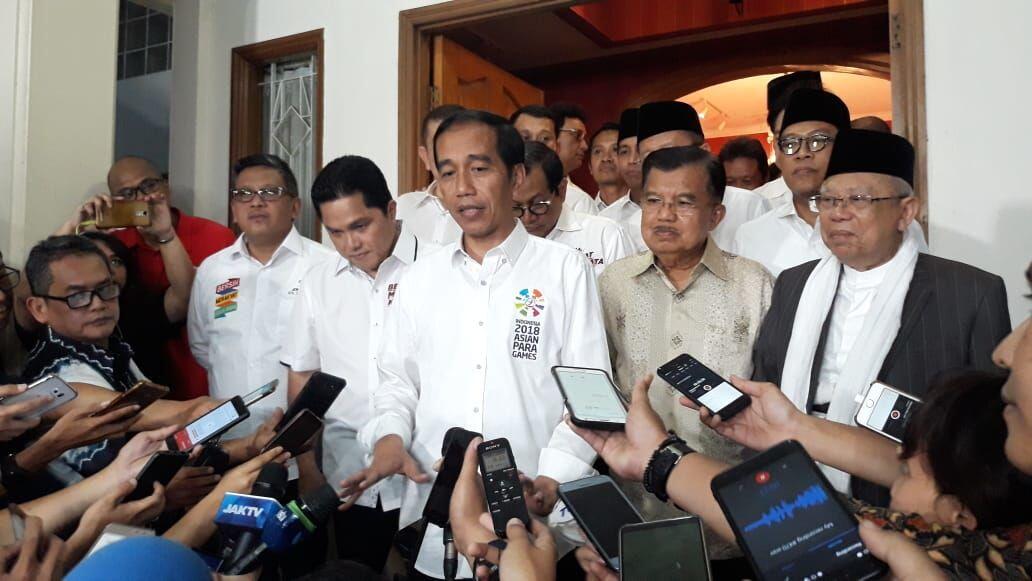 Jokowi-Ma’ruf Sudah Bentuk Tim Kampanye Daerah di 24 Provinsi