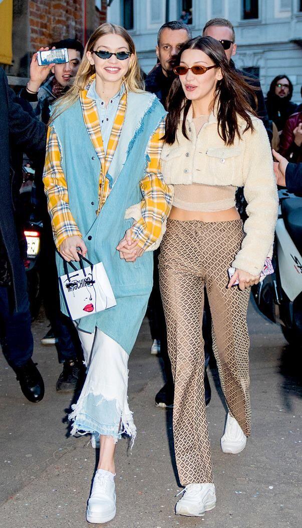 Adu Gaya Gigi Vs Bella Hadid, Sister Goals yang Selalu Tampil Stylish
