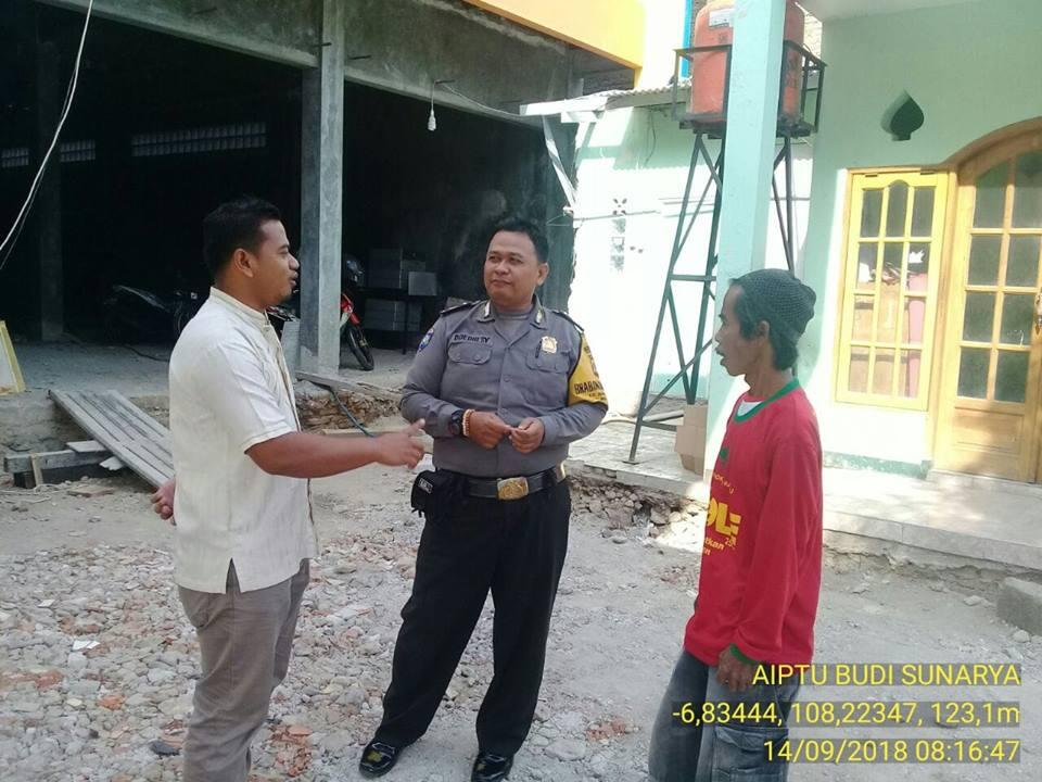 Pererat Tali Silaturahmi,Bhabinkamtibmas Sambangi Tokoh Masyarakat