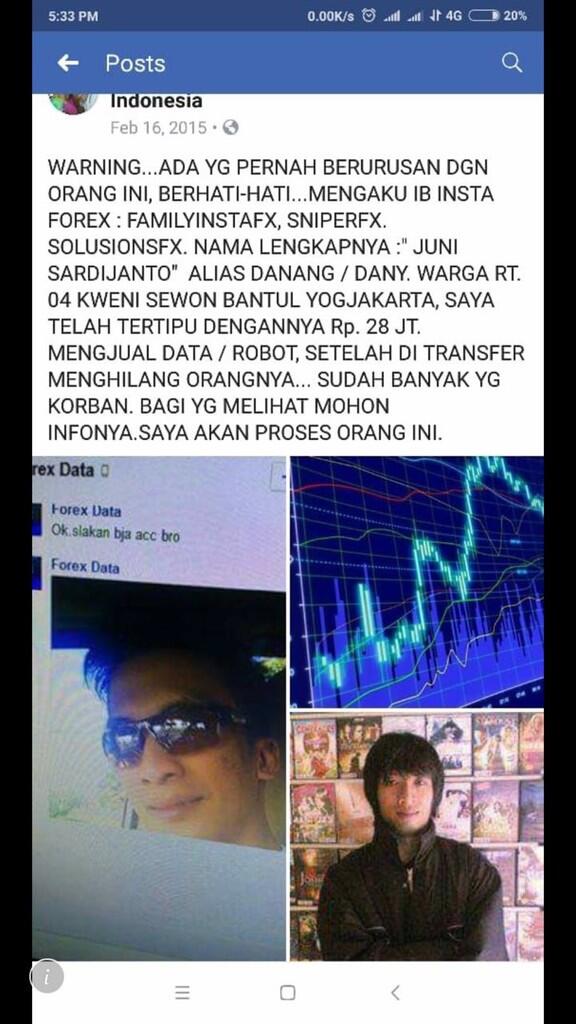 PENIPUAN BERKEDOK BROKER FOREX & OLYMPTRADE