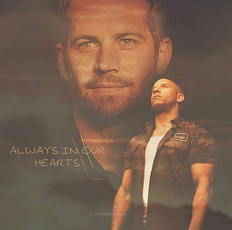 Ucapan Vin Diesel di Hari Ulang Tahun Paul Walker