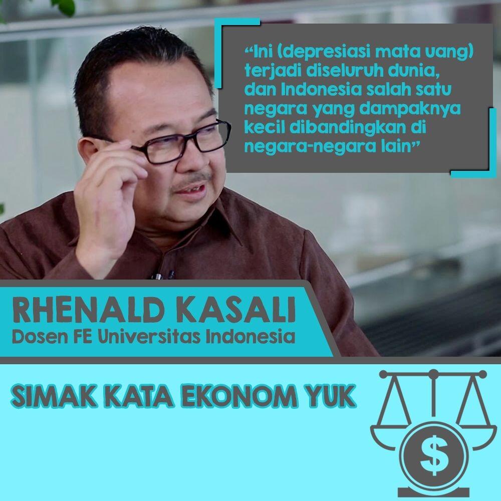 Rhenald Kasali: Saya Ilmuwan, Diajak Bicara Dollar AS Saja Tidak Berani