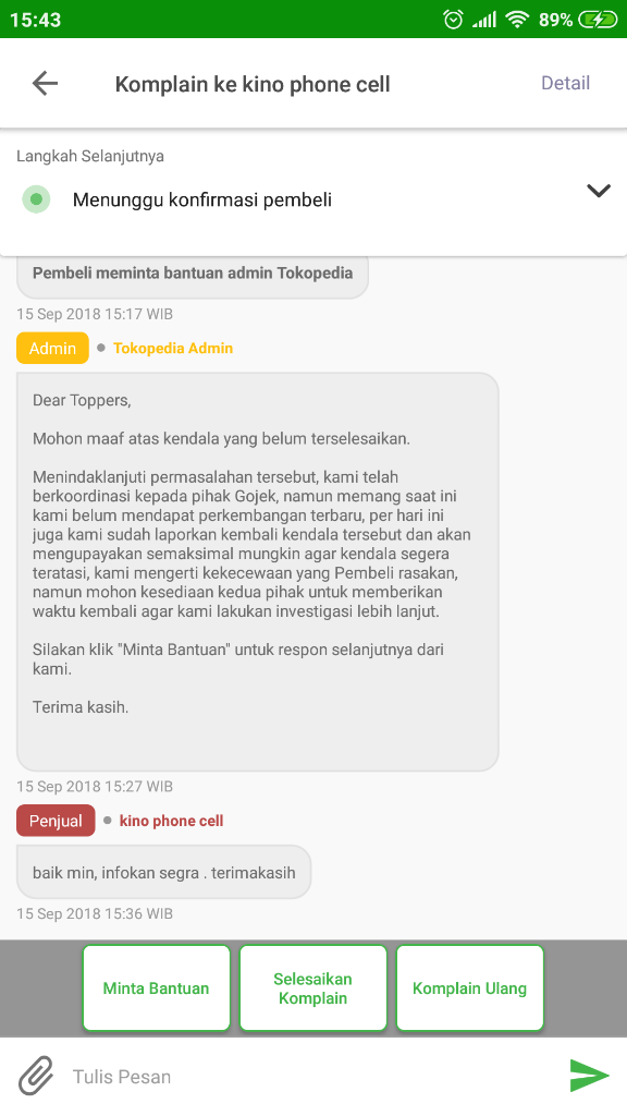 Terjadi Lagi, Kurir Go-Send Bawa Kabur Barang Pesanan Pelanggan