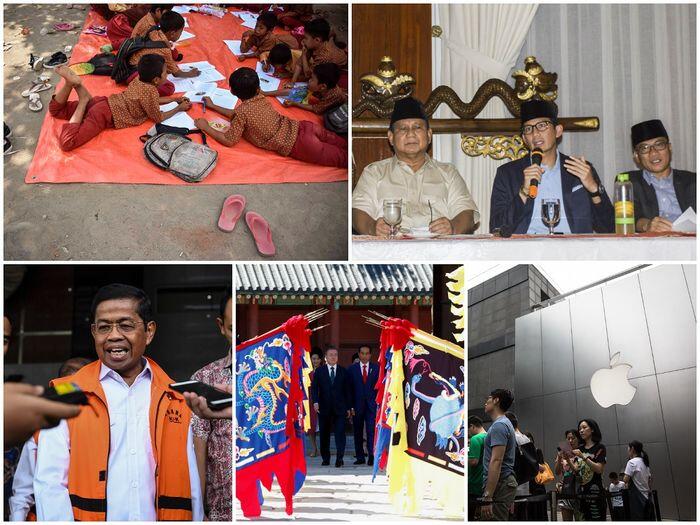 Debat capres, kerja sama Korsel, hingga suara Golkar