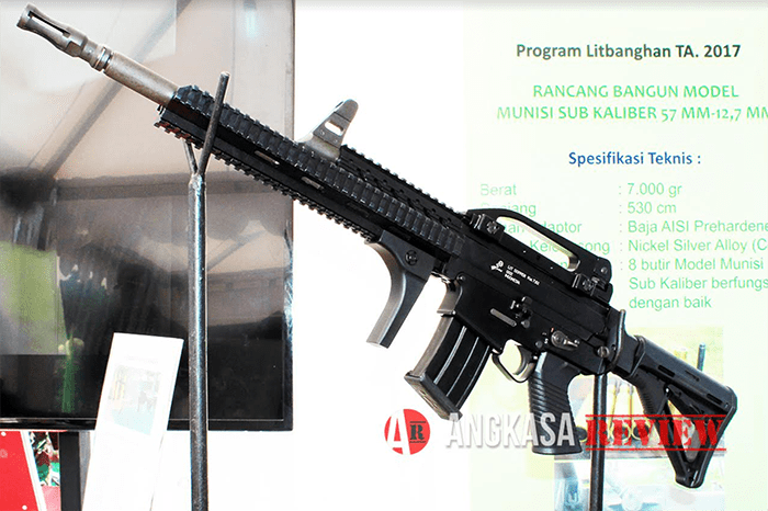 Senjata Baru Hasil Riset Dislitbang TNI AD di Pameran Produk Litbang Pertahanan