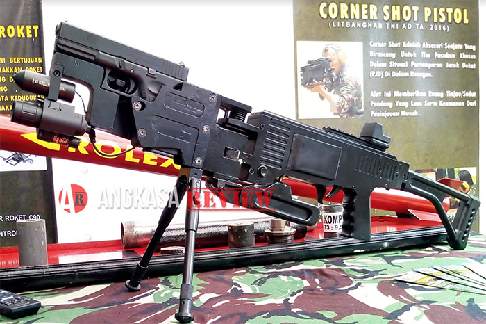 Senjata Baru Hasil Riset Dislitbang TNI AD di Pameran Produk Litbang Pertahanan