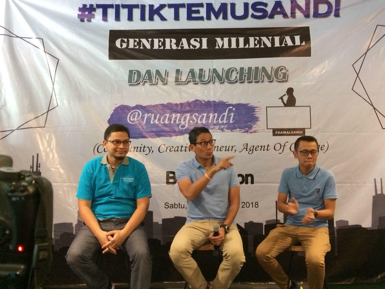 Sandiaga Ajak Putra Sulung BJ Habibie Masuk Tim Pemenangan Prabowo
