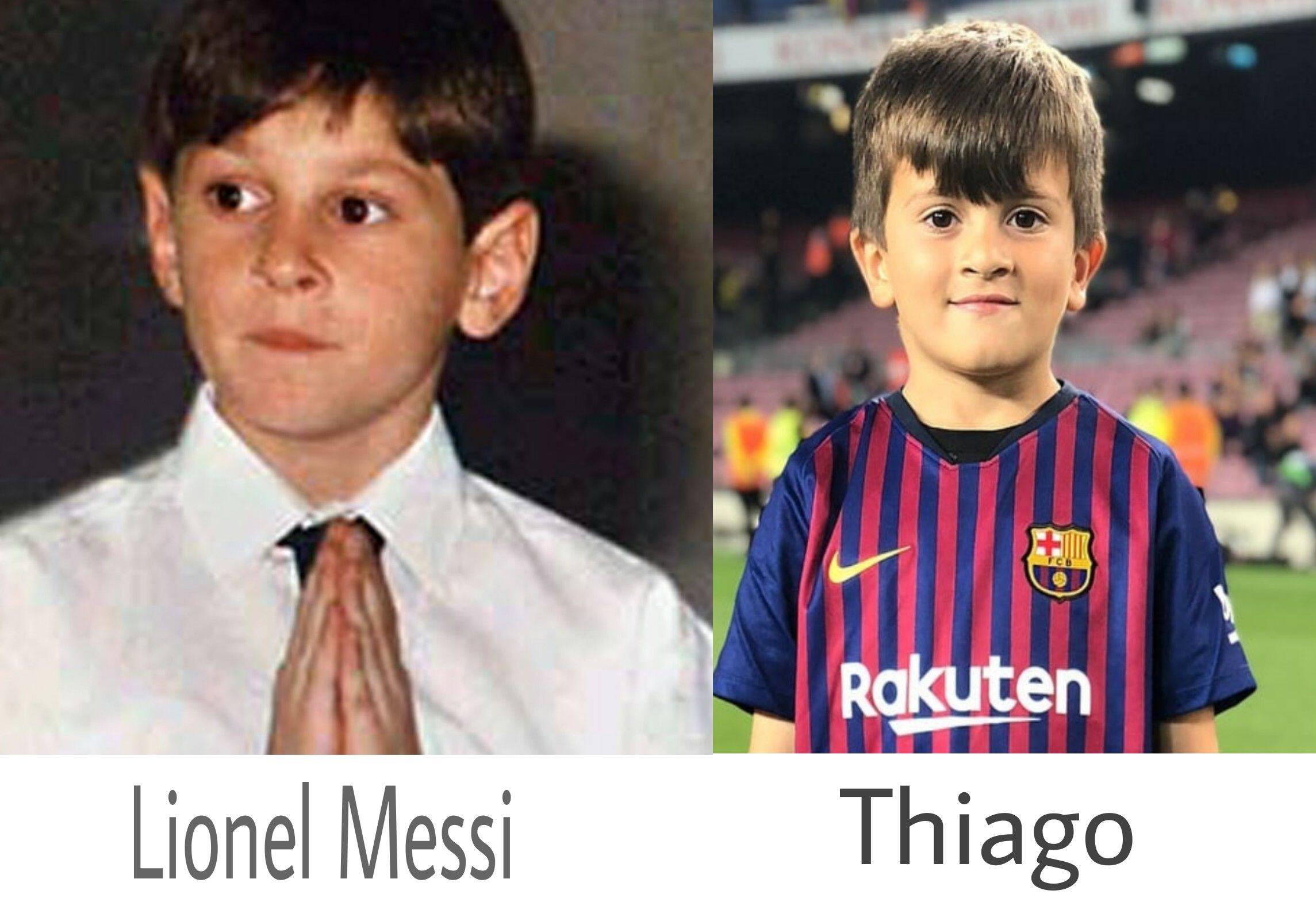 Sudah Sekolah, Ini 11 Potret Thiago Messi yang Menggemaskan