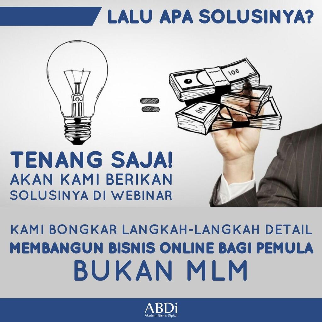 Produk Essenzo dan belajar bisnis gratis di ABDi
