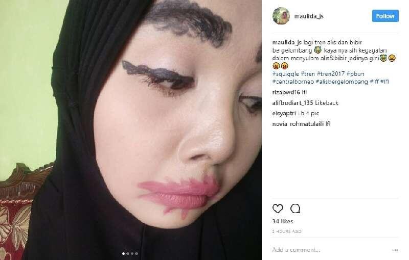 Serba Keriting, Alis dan Bibir Keriting Pernah Jadi Tren Make-up Terabsurd