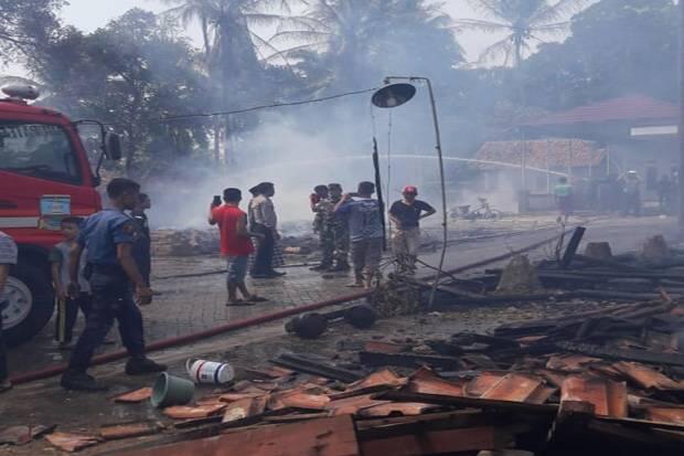 241 Kamar Santri Ponpes Riyadul Awamil Serang Ludes Terbakar