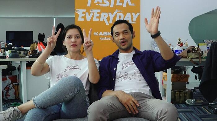 Hannah dan Oka Cerita Pengalaman Syuting Film Aruna dan Lidahnya