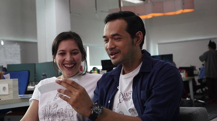 Hannah dan Oka Cerita Pengalaman Syuting Film Aruna dan Lidahnya