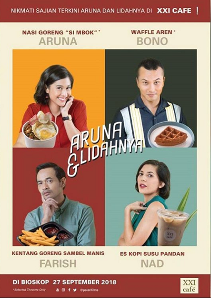 Hannah dan Oka Cerita Pengalaman Syuting Film Aruna dan Lidahnya