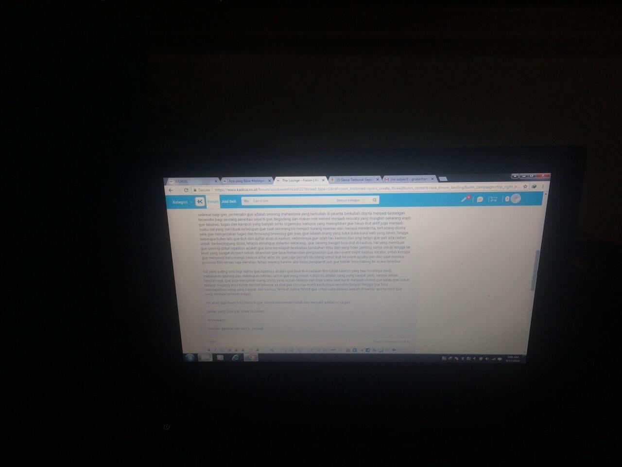 penikmat malam dan kaskus #aslinyalo