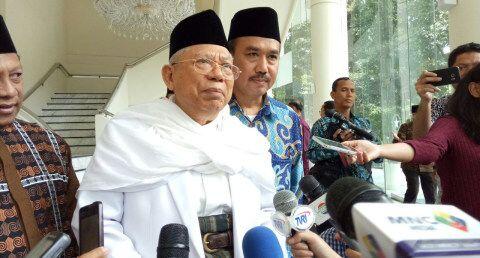 Ma'ruf soal #2019GantiPresiden: Yang Harus Dibangun Politik Kondusif