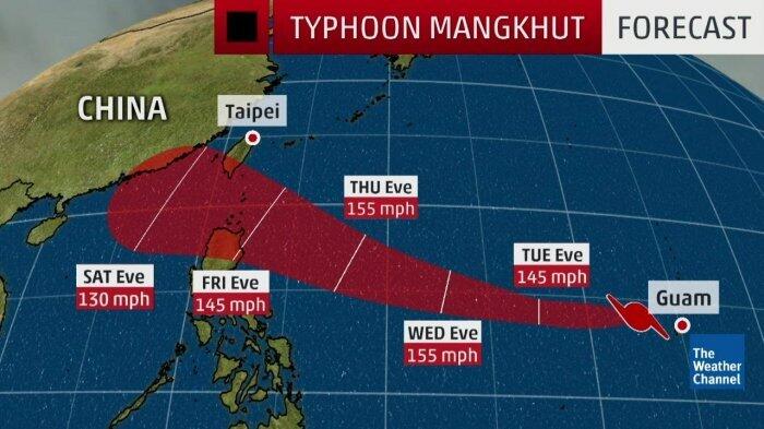 Cuplikan2 VIDEO Betapa Dahsyatnya Badai Topan MANGKHUT di Hongkong dan China