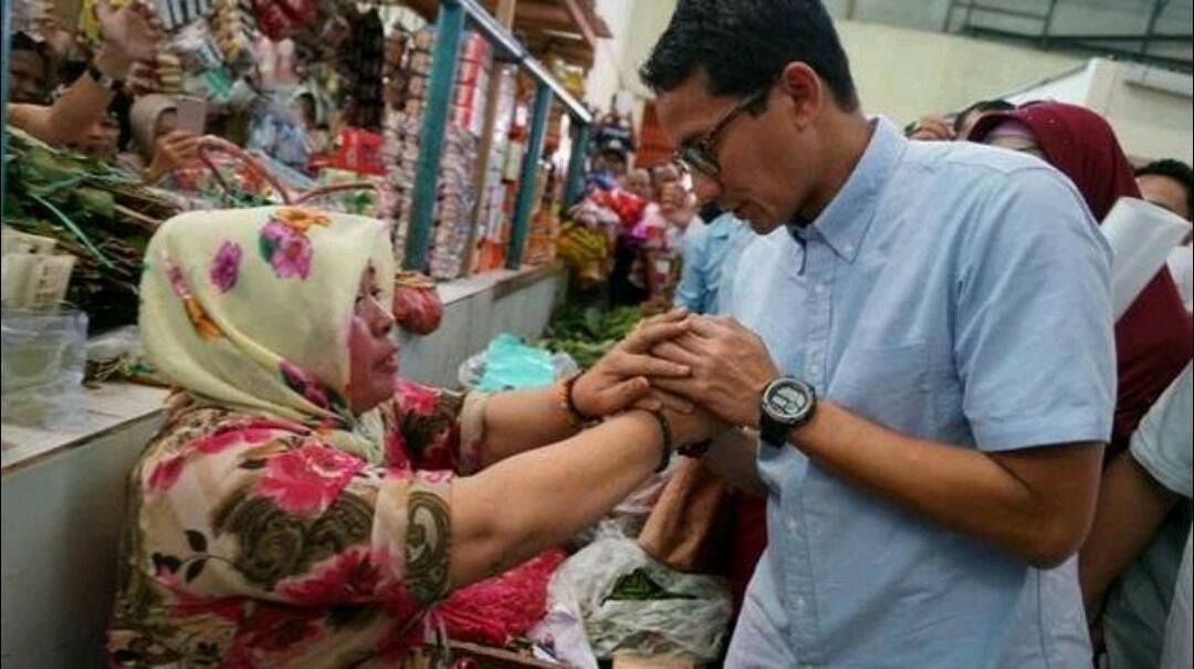 Ketemu Sandi, Pedagang Pasar Seberang Ulu Palembang Menangis