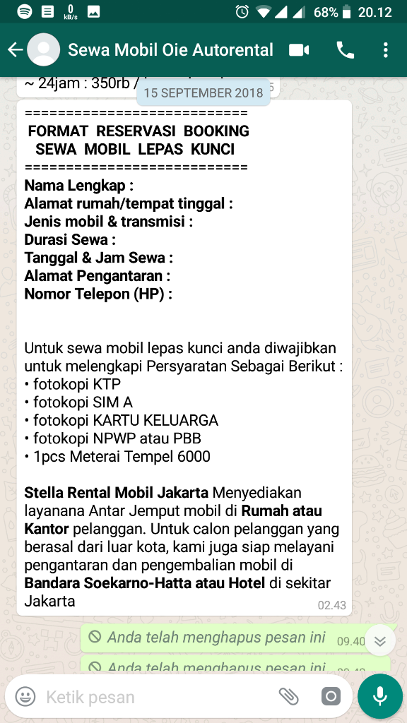 Penipuan Berkedok Sewa Mobil, Hati Hati Paypro