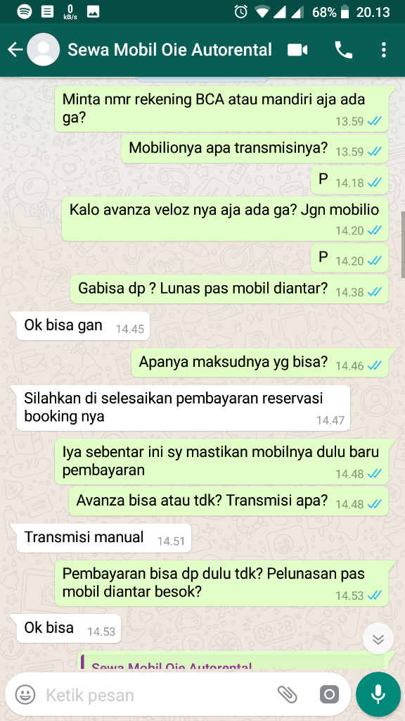 Penipuan Berkedok Sewa Mobil, Hati Hati Paypro