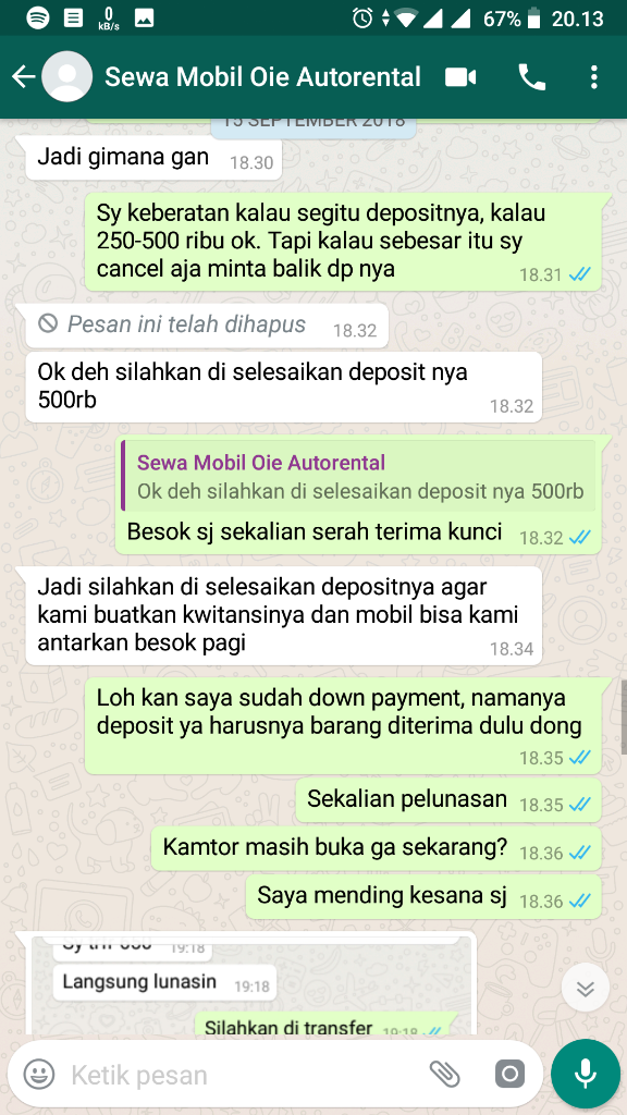 Penipuan Berkedok Sewa Mobil, Hati Hati Paypro