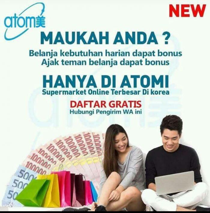 Bisnis Online Mall Atomy.