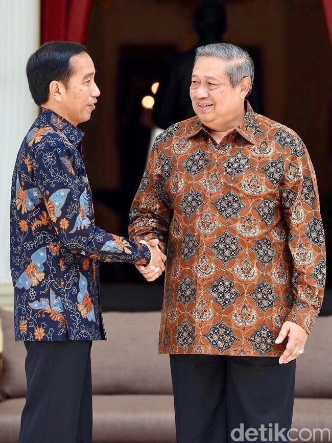 Kejujuran SBY Dibalas Salam Hormat Jokowi
