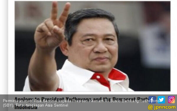 Maaf, Asia Sentinel Mengaku Salah dan Copot Artikel soal SBY