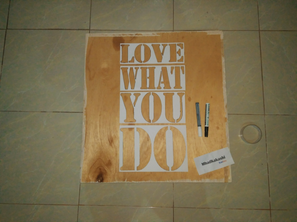 &#91;COC DIY&#93; MEMBUAT PAPAN QUOTE DINDING DARI KAYU BEKAS