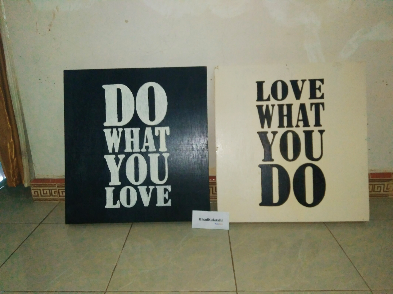 &#91;COC DIY&#93; MEMBUAT PAPAN QUOTE DINDING DARI KAYU BEKAS