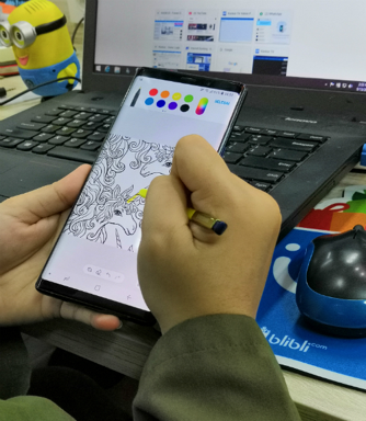 Nyobain Powerfulnya Samsung Galaxy Note9 