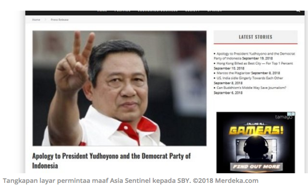 Sudah lelah difitnah 10 tahun, SBY minta Jokowi bantu perjuangkan martabatnya